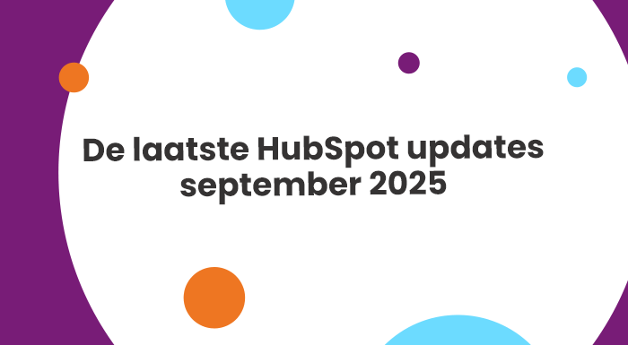 HubSpot updates van september 2025