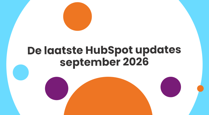 HubSpot Updates van september 2026