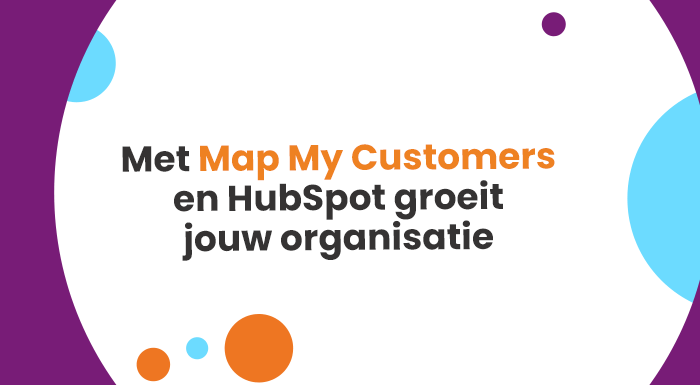 Met de geografische software van Map My Customers en de integratie met HubSpot groeit jouw organisatie.