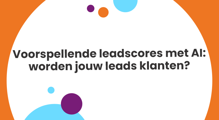 Voorspellende leadscores met AI: hoe groot is de kans dat jouw leads klanten worden? Je AI-aangedreven CRM-software vertelt het je met behulp van predictive leadscores.