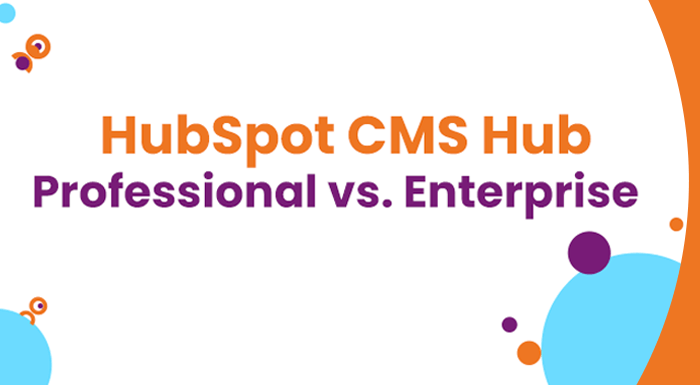 HubSpot CMS Hub professional en enterprise