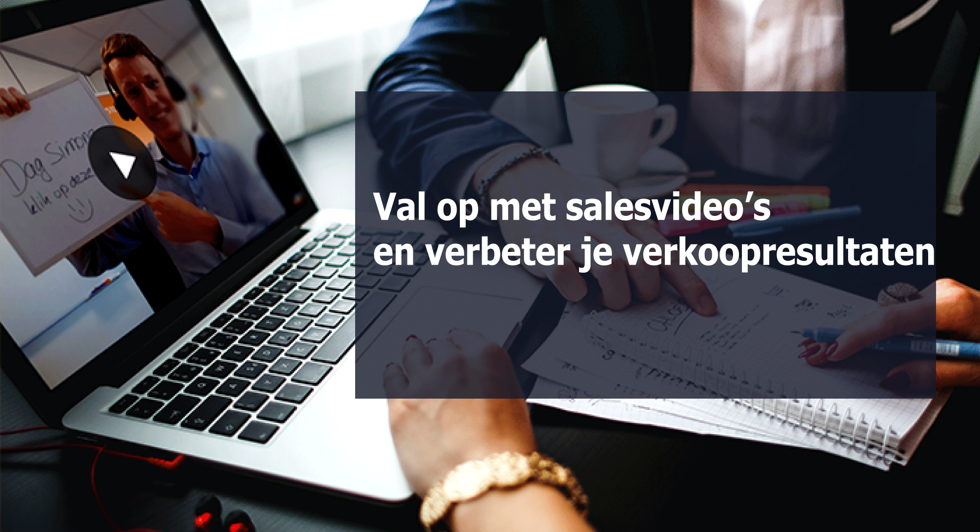 Val op met jou salesvideo's en verbeter zo je verkoopresultaten. Ontdek het verkopen met salesvideo's! 